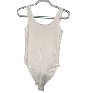 GAP nwot white bodysuit tank